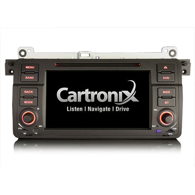 Autorradio para BMW serie 3 E46 | 1999 a 2005 | CarPlay | 4+64GB | Android 14 | Reproductor de DVD/CD
