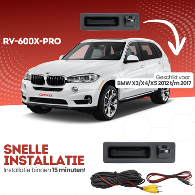 BMW X3/X4/X5 Achteruitrijcamera | 2012 t/m 2017 | Nachtzicht & HD Beeld