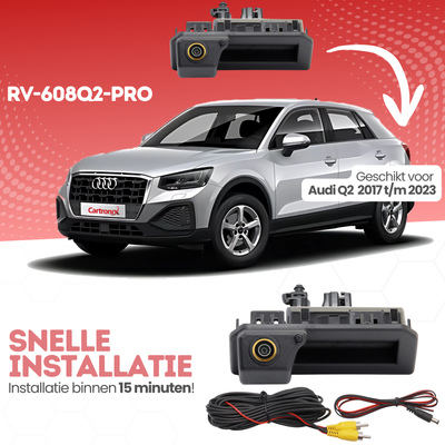 Audi Q2 Achteruitrijcamera | 2017 t/m 2023 | Nachtzicht & HD Beeld | RV-608Q2-PRO