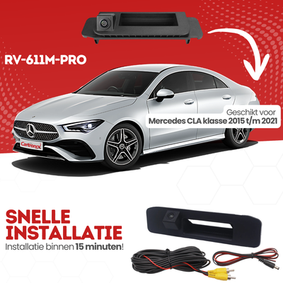 Caméra de recul Mercedes Classe CLA | 2015 à 2021 | Vision nocturne & image HD