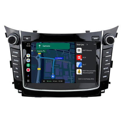 Hyundai I30 | 2012 bis 2017 | Android 14 | 4+64GB | CarPlay & Android Auto | Originales Navigationssystem