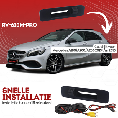 Caméra de recul pour Mercedes Classe A180/A200/A260 | 2013 à 2015 | Vision nocturne & image HD