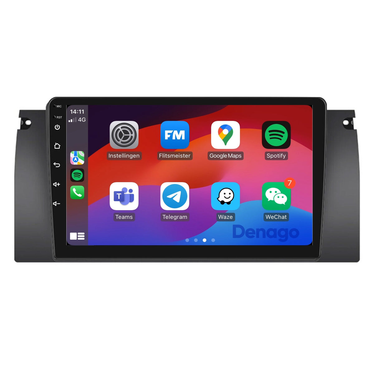 BMW X5 CarPlay & Android Auto Radio | 1999 bis 2005 | 9 Zoll | Android 15 | CTX-7301