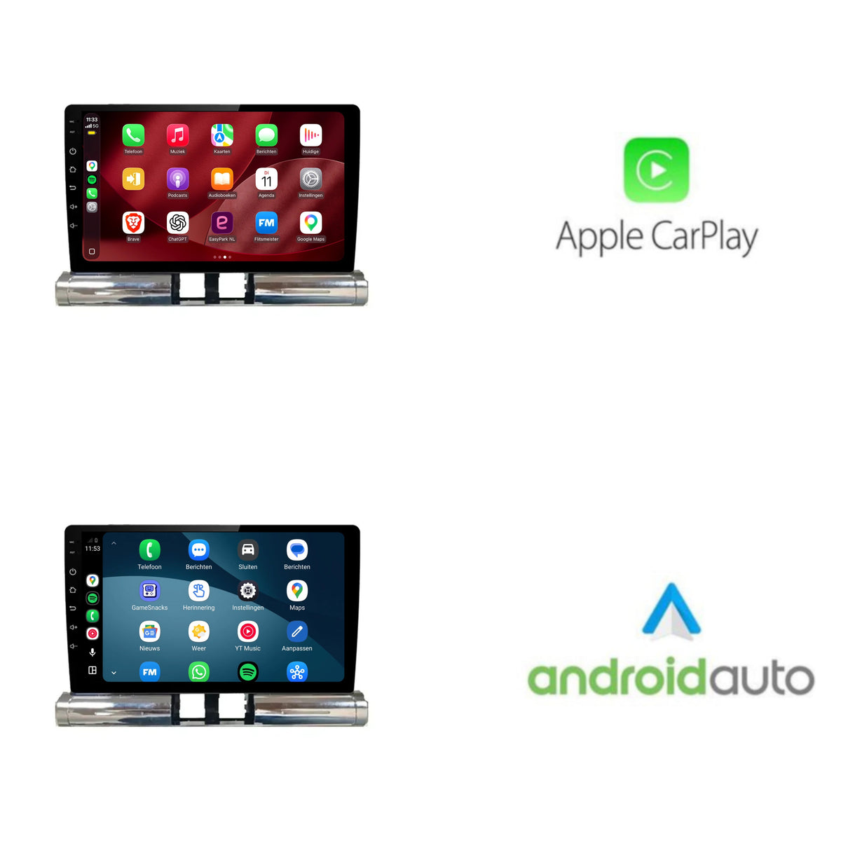 Radio con CarPlay y Android Auto para Citroën C3 | 2018 a 2024 | 9 pulgadas | Android 15 | CTX-7303