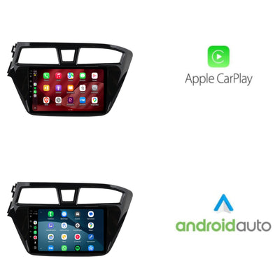 Hyundai i20 CarPlay & Android Auto Radio | 2015 bis 2019 | 9 Zoll | Android 15 | Schwarz | CTX-7142