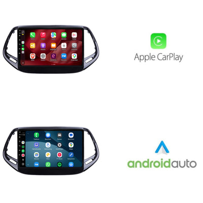 Jeep Renegade CarPlay & Android Auto radio | 2014 t/m 2023 | 9 inch | Android 15 | CTX-7123