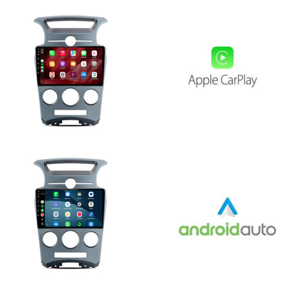 Kia Carens CarPlay & Android Auto radio | 2006 t/m 2012 | 9 inch | Android 15 | CTX-7163