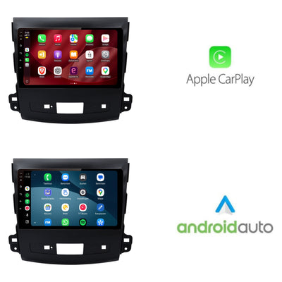 Mitsubishi Outlander CarPlay & Android Auto radio | 2008 t/m 2012 | 9 inch | Android 15 | CTX-7170