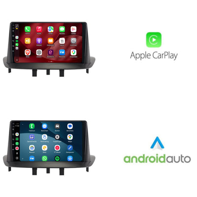 Renault Mégane III CarPlay & Android Auto radio | 2008 t/m 2016 | 9 inch | Android 15 | CTX-7176