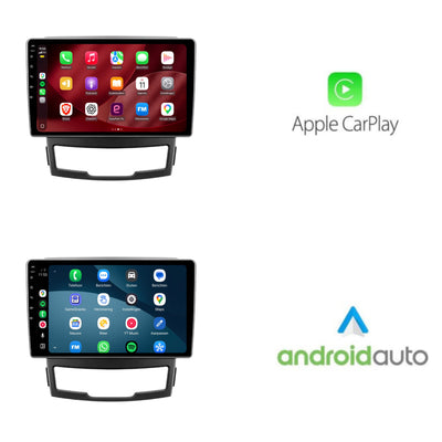 SsangYong Korando CarPlay & Android Auto radio | 2011 t/m 2014 | 9 inch | Android 15 | CTX-7253