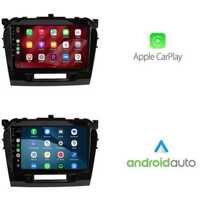 Autoradio CarPlay & Android Auto pour Suzuki Vitara | 2015 à 2023 | 9 pouces | Android 15 | CTX-7125