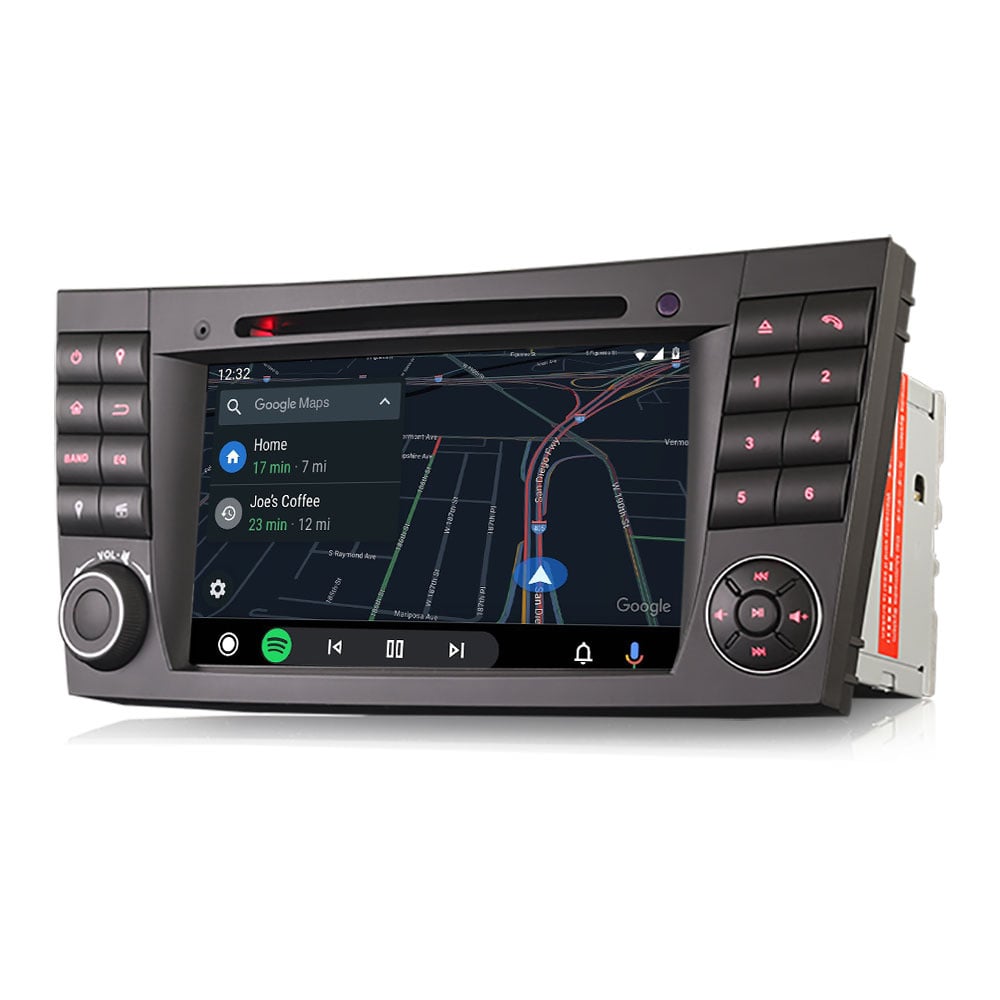 Mercedes E-Class W211 radio CarPlay Android Auto | 2003 - 2008