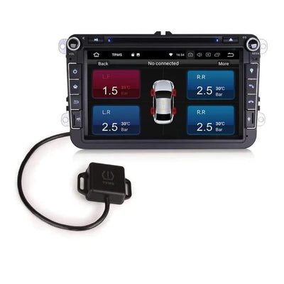 Bandenspanning sensor | 4 Sensoren | TPMS | Android autoradio