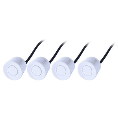 CTX-DP02 Einparksensor Auto | Universelle Einparksensoren | Digital - Weiß