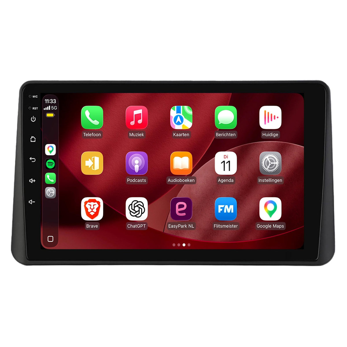 Radio con CarPlay y Android Auto para Dacia Duster | 2024 a 2026 | 9 pulgadas | Android 15 | También para versiones sin pantalla | CTX-7523