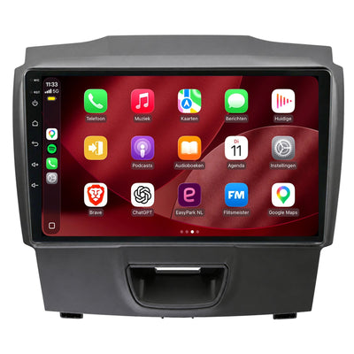 Isuzu MU-X CarPlay & Android Auto radio | 2015 t/m 2019 | 9 inch | Android 15 | CTX-7517