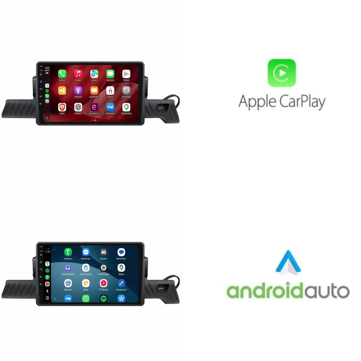 Citroën C3 CarPlay & Android Auto Radio | 2024 bis 2026 | 9 Zoll | Android 15 | Auch für Ausführungen ohne Bildschirm | CTX-7521