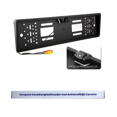 Cartronix RV-400 license plate holder with camera | For Car - Camper - Truck
