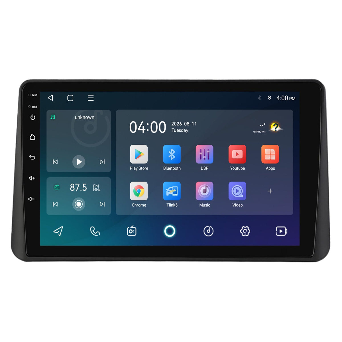Radio con CarPlay y Android Auto para Dacia Duster | 2024 a 2026 | 9 pulgadas | Android 15 | También para versiones sin pantalla | CTX-7523