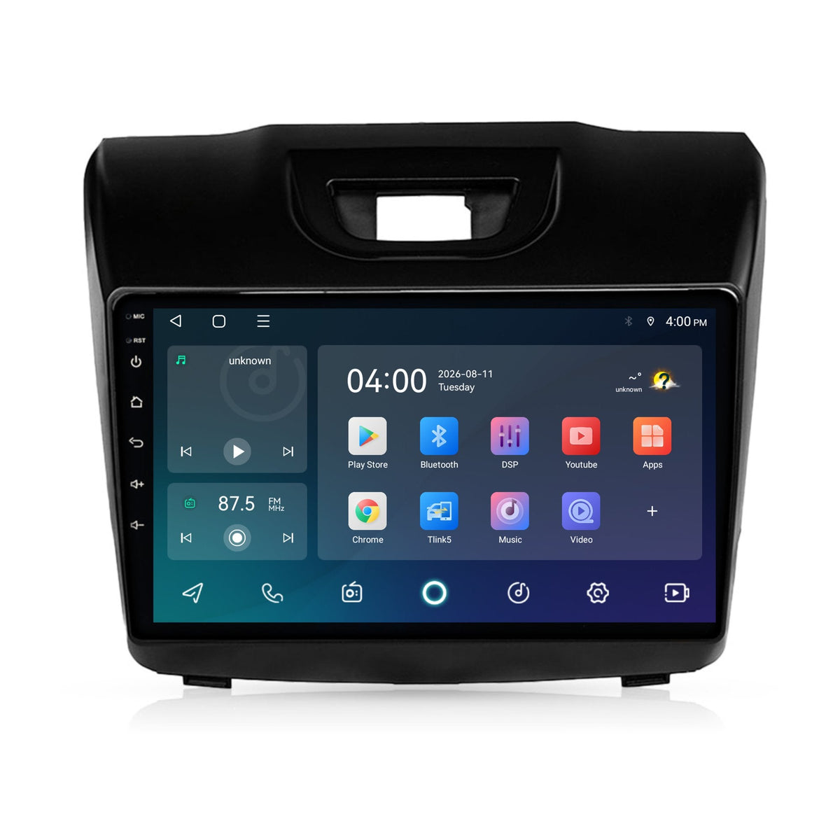 Isuzu D-Max CarPlay & Android Auto radio | 2012 t/m 2016 | 9 inch | Android 15 | CTX-7516