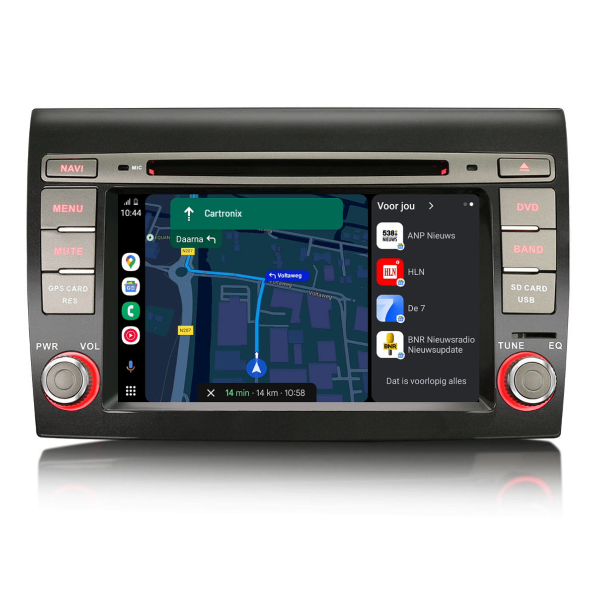 Fiat Bravo | CarPlay & Android Auto | autoradio | 2006 al 2017 | Android 16 | 4+64GB