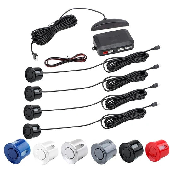 Parking sensor set | 4 sensors | Sound and Display | Various colors