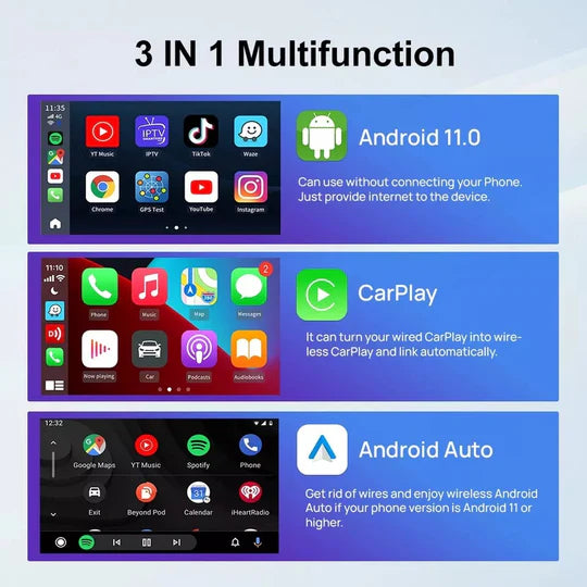 Car kit - Infotainment system Apple / Android 13.0 AIBOX - CarPlay