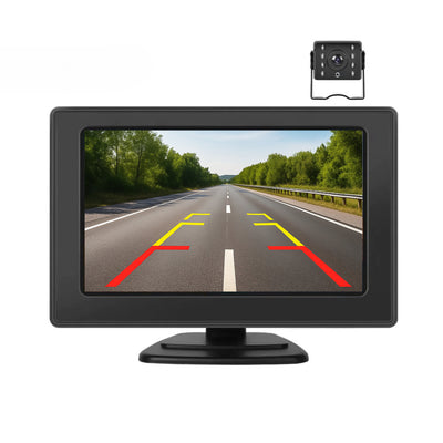 Écran de caméra de recul Cartronix DNG-0371 – Moniteur universel 4,3 pouces
