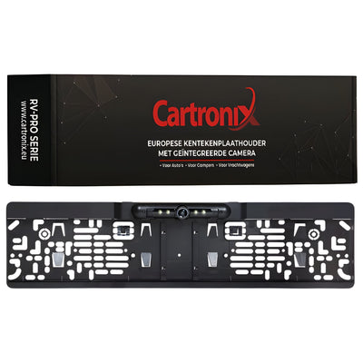 Cartronix RV-420 PRO kentekenplaathouder met camera | Full HD
