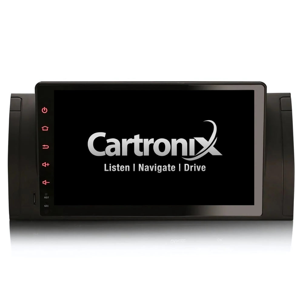 Radio samochodowe z CarPlay do BMW serii 5 X5 E39 E53 M5 | 1996-2007 | 8-rdzeniowy | Bezprzewodowy Apple CarPlay i Android Auto | 4GB + 64GB | Full Touch