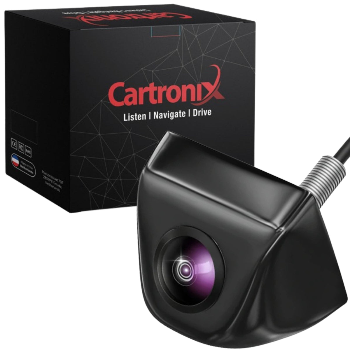 RV-355 PRO Reversing Camera | Original look | Black