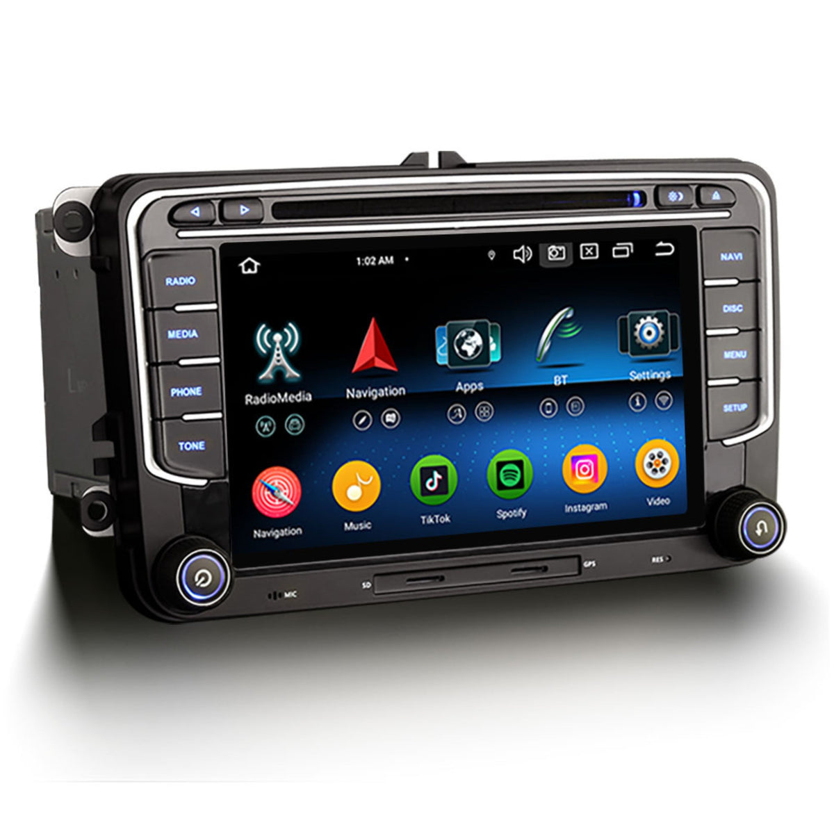Autoradio Skoda | CarPlay | Android 14 | 4+64GB
