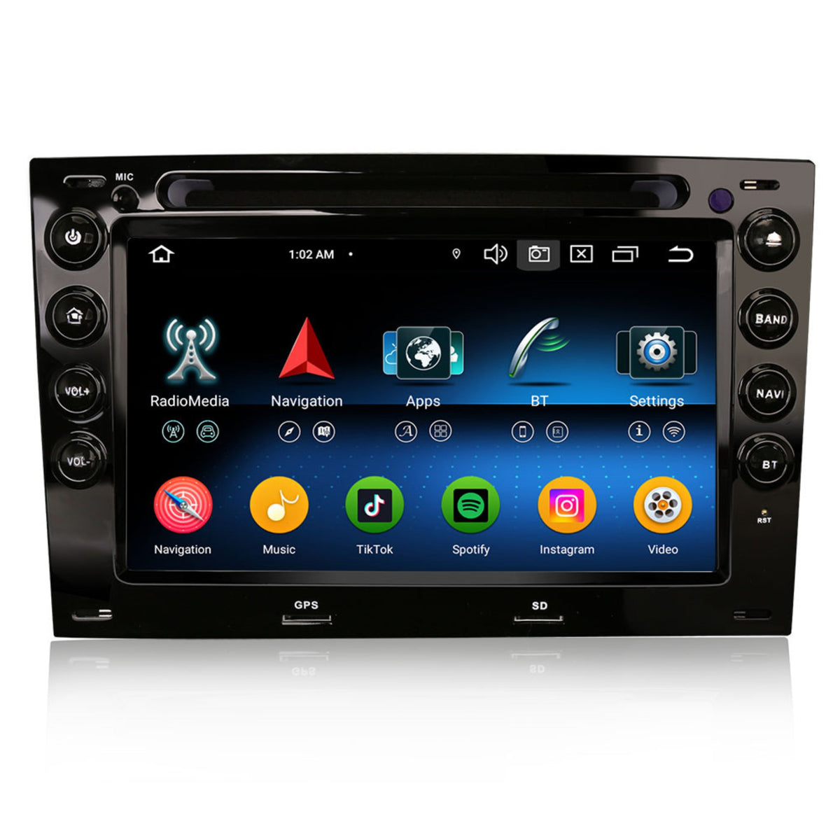 Renault Megane 2 CarPlay | Android 13 | Radio samochodowe | 4+64GB