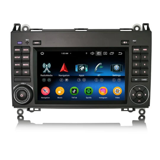 CarPlay for Mercedes Sprinter Vito Viano | Android Auto Car Radio | Android 14 | 4+64GB