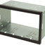 Telaio di montaggio autoradio 2-DIN | altezza 118 mm