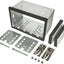 Telaio di montaggio autoradio 2-DIN | altezza 118 mm