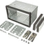 Cadre d'encastrement autoradio 2-DIN | 110 mm de hauteur