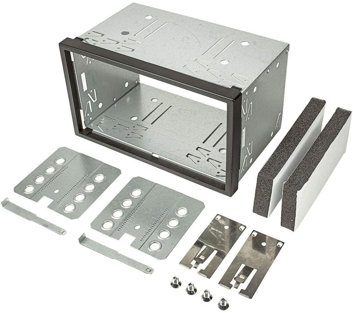 Cadre d'encastrement autoradio 2-DIN | 110 mm de hauteur