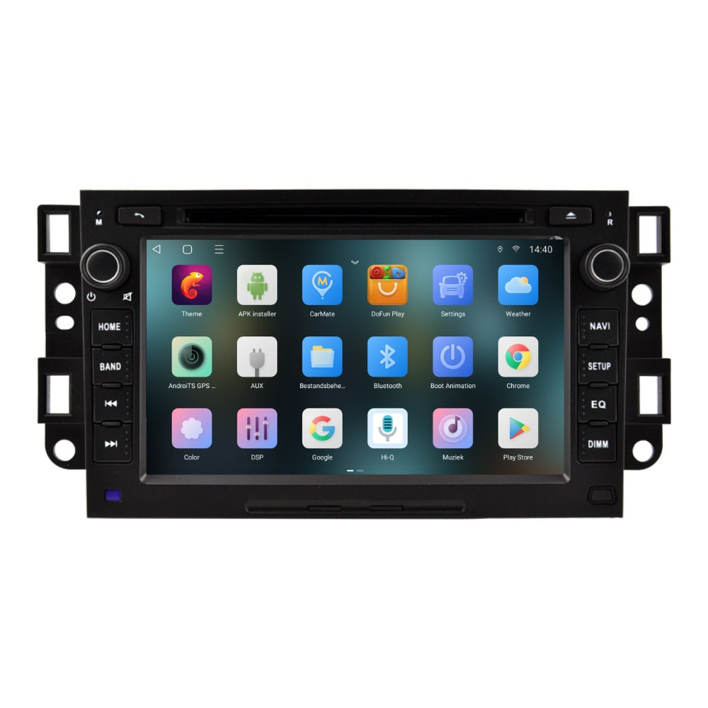 Chevrolet Captiva | Android 14 | Autorradio | 2006 a 2012 | CarPlay y Android Auto