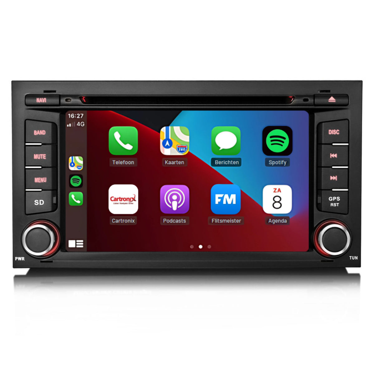 Seat Ibiza 6J | Leon 5F | CarPlay & Android Auto | autoradio | dal 2013 al 2021 | Android 14 | 4+64GB