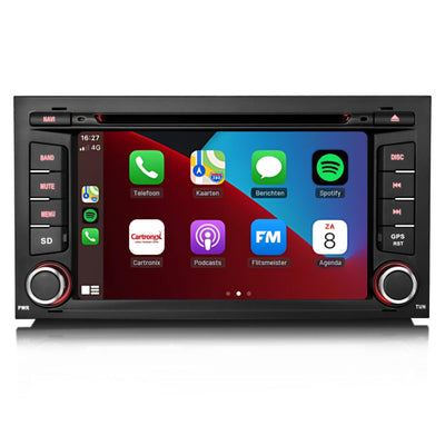 Seat Ibiza 6J | Leon 5F | CarPlay & Android Auto | autoradio | 2013 t/m 2021 | Android 14 | 4+64GB