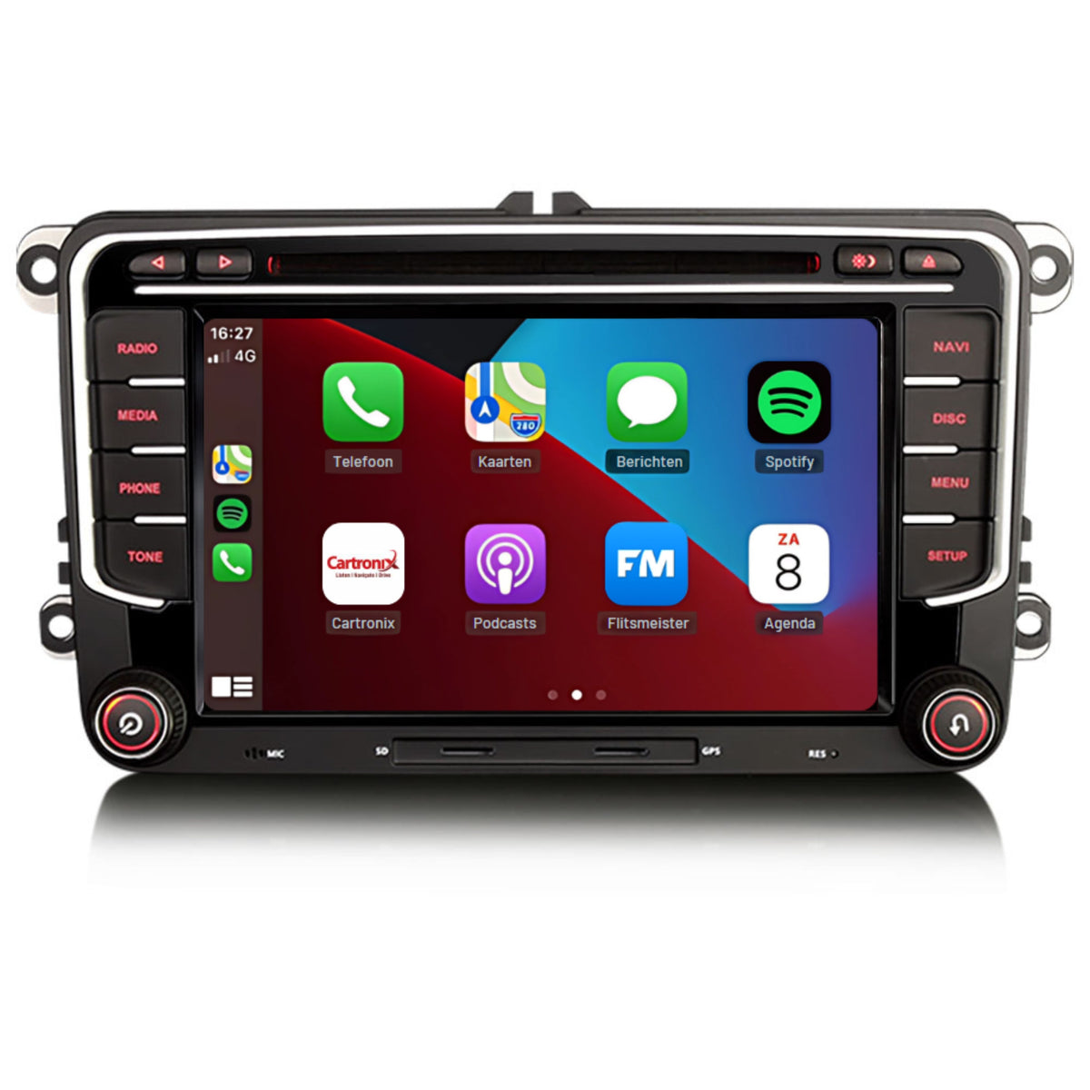 Volkswagen Transporter & Multivan T6 | Car Radio | CarPlay | Android 14 | 4+64GB