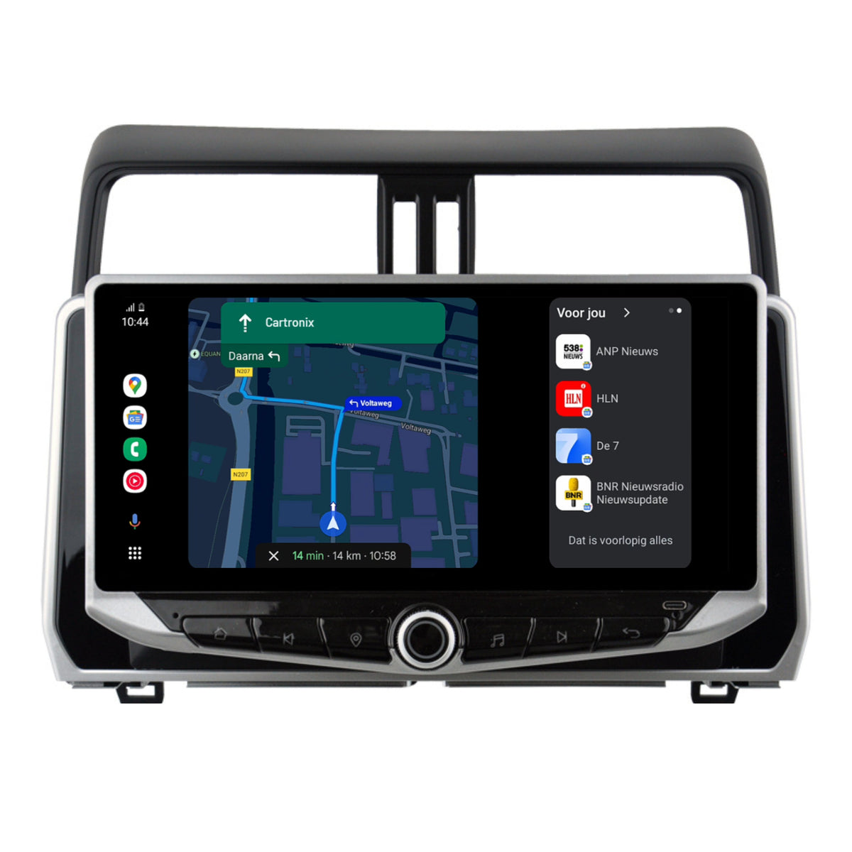Land Cruiser Prado CarPlay | 2018–2023 | Android 15 | 2+32GB | 8-rdzeniowy | CarPlay i Android Auto