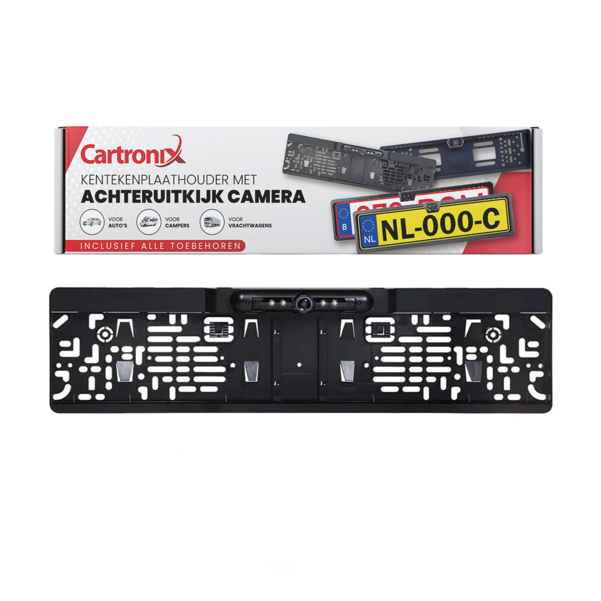 Cartronix RV-420 Kennzeichenhalter mit Kamera | Full HD