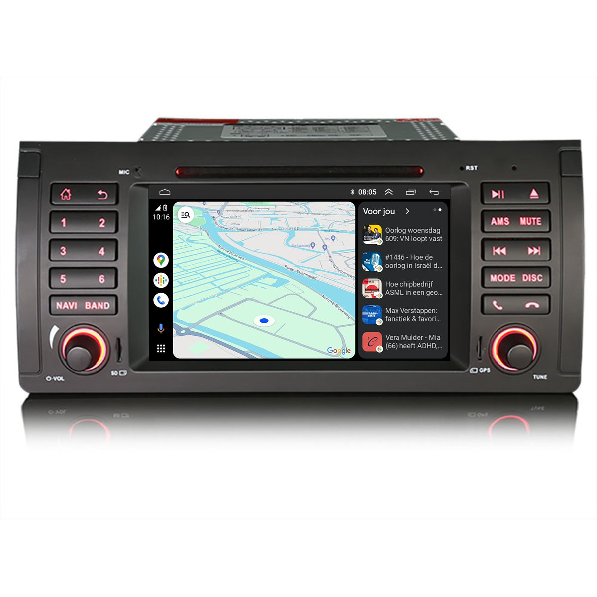 BMW X5 E53 | Android 16 | Autoradio | 2000 t/m 2006 | CarPlay & Android Auto
