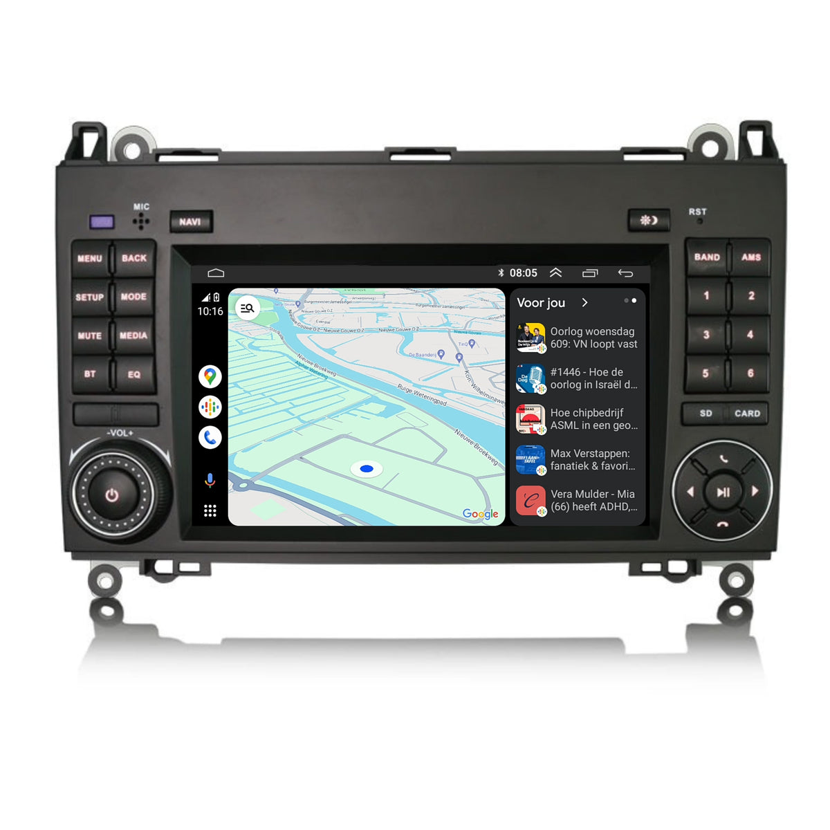 Volkswagen Crafter | Android 16 | Radio samochodowe 7 cali | 2006 do 2017 | CarPlay i Android Auto | 4+64GB