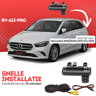 Caméra de recul Mercedes B180/B200 | 2012 à 2015 | Vision nocturne & image HD