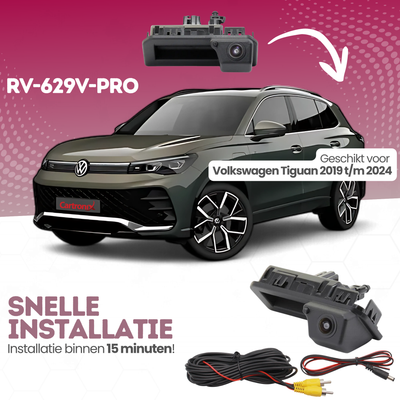 Volkswagen Tiguan Achteruitrijcamera | 2019 t/m 2024 | Nachtzicht & HD Beeld
