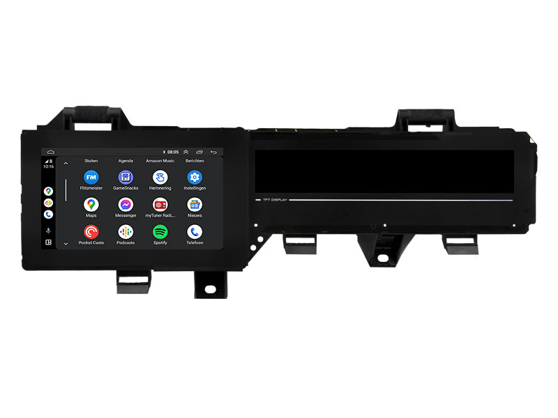 Renault Scenic 3 | Android 15 | Autoradio da 7 pollici | dal 2009 al 2016 | CarPlay & Android Auto | CTX-118989B