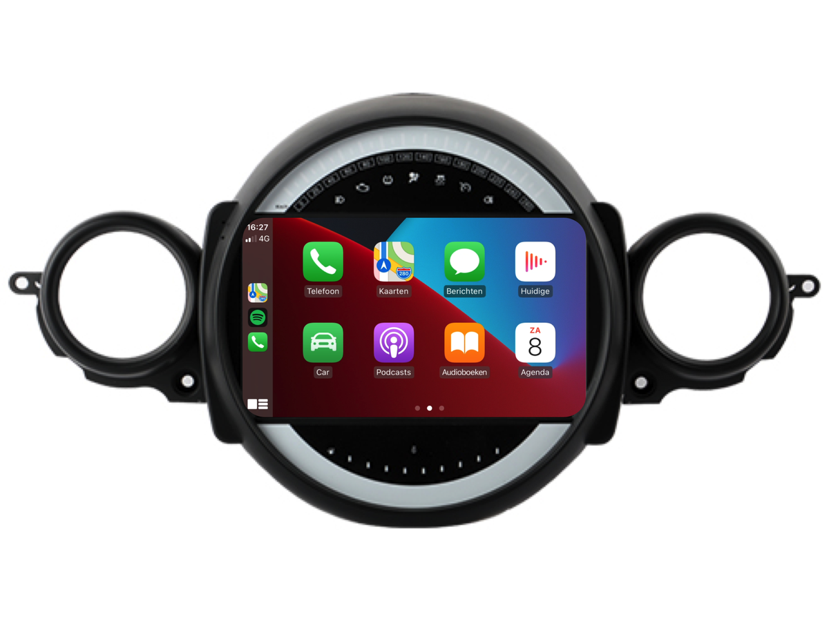 Mini Cooper CarPlay Autoradio R56 | 2008 bis 2013 | Android | 4 GB RAM
